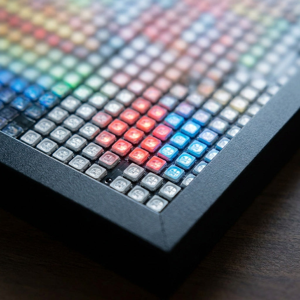 RGB LED Pixel Matrix Display for Dynamic Lighting
